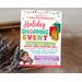 Holiday Shopping Event Pop-Up Flyer Printable Template